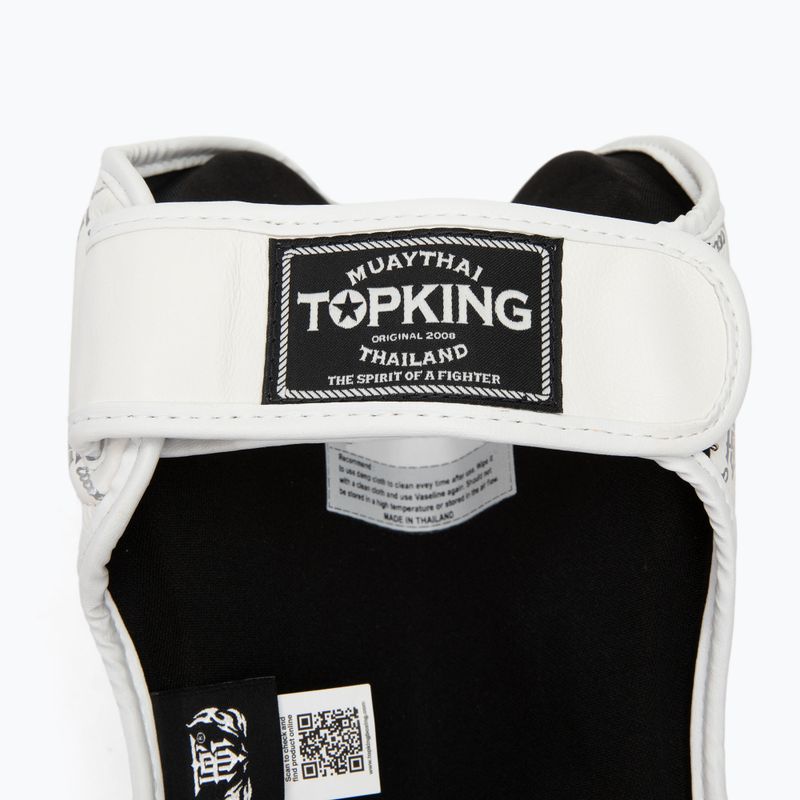 Захист для гомілок та стоп Top King Chain white/silver 4