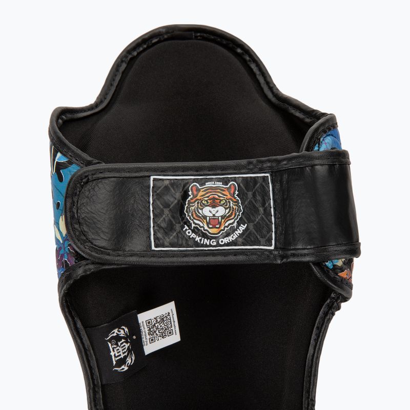 Захист для гомілок та стоп Top King Wild Tiger King black 6