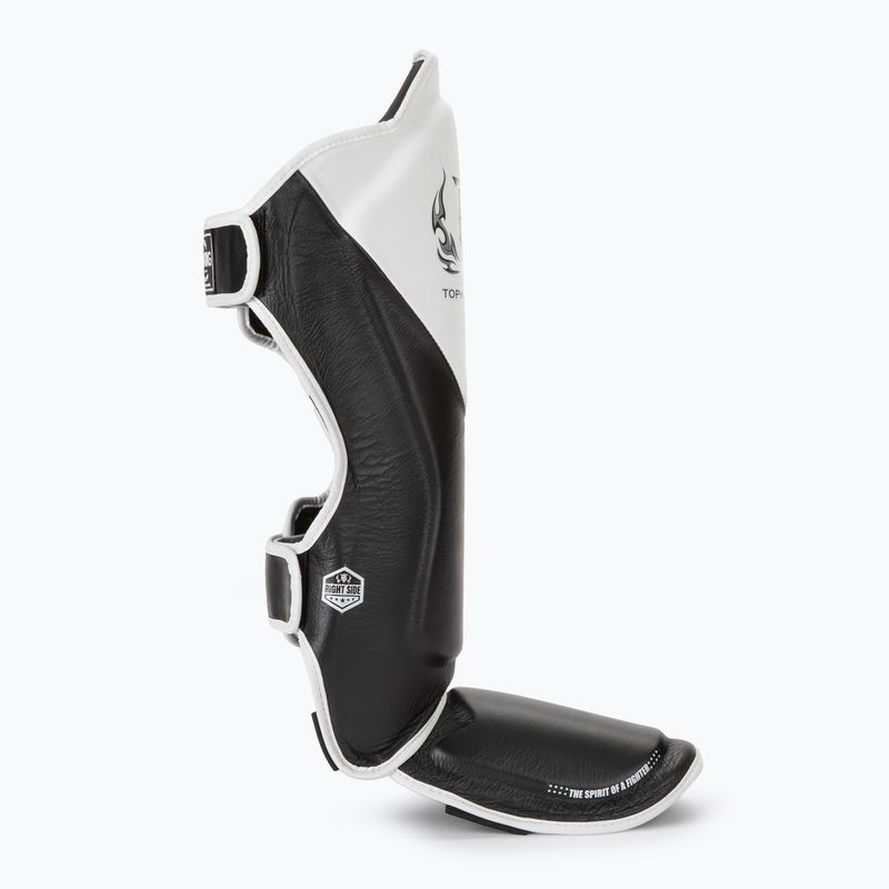 Захист для гомілок та стоп Top King Shin Guards Blend black/white 2