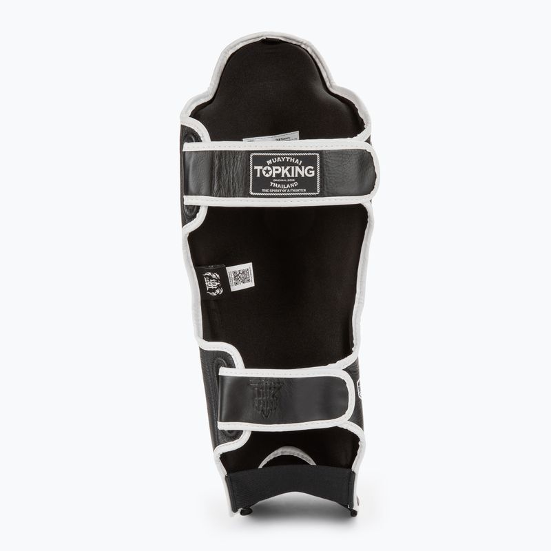Захист для гомілок та стоп Top King Shin Guards Blend black/white 4