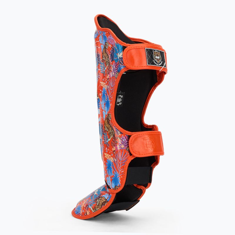 Захист на гомілки та стопи Top King Wild Tiger King orange 3