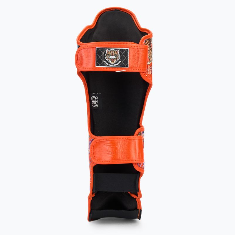 Захист на гомілки та стопи Top King Wild Tiger King orange 5