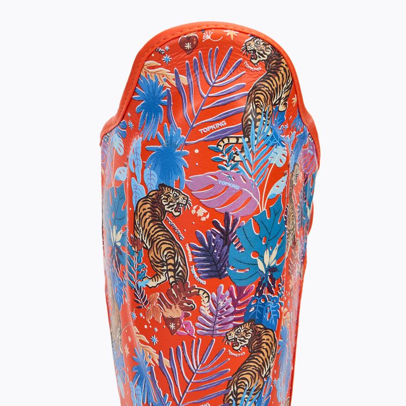 Захист на гомілки та стопи Top King Wild Tiger King orange 6