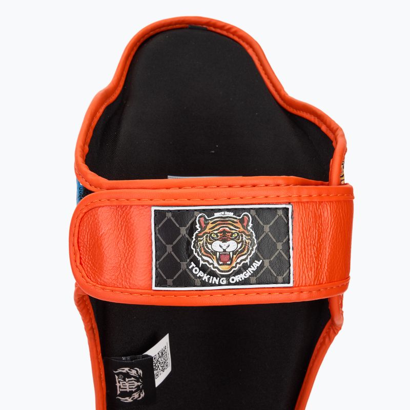 Захист на гомілки та стопи Top King Wild Tiger King orange 7
