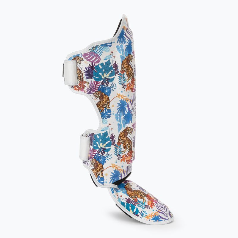 Захист для гомілок та стоп Top King Wild Tiger King white 2