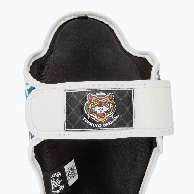 Захист для гомілок та стоп Top King Wild Tiger King white 6