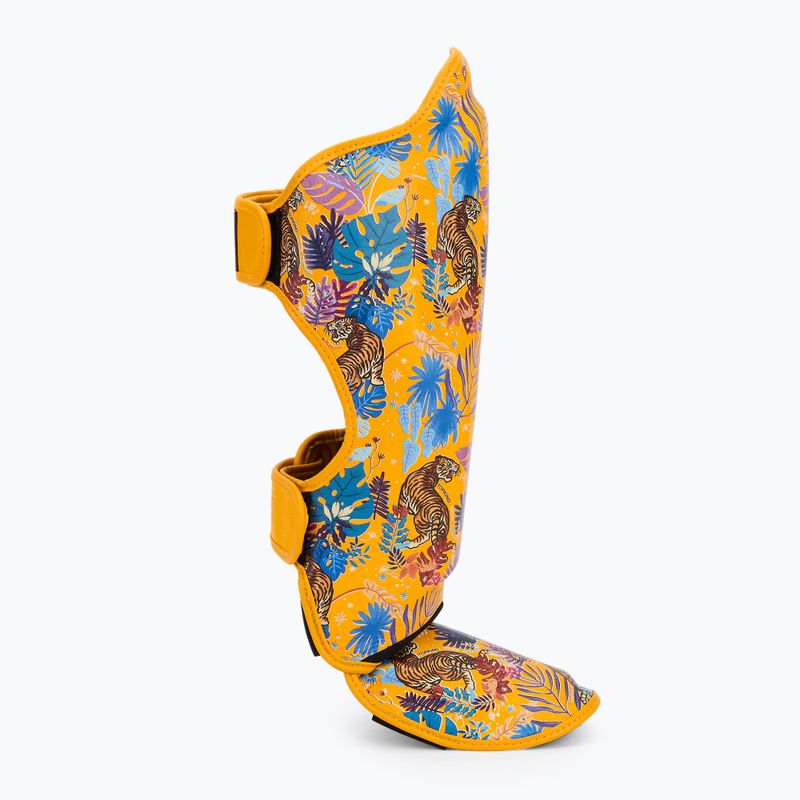 Захист на гомілки та стопи Top King Wild Tiger King yellow 2