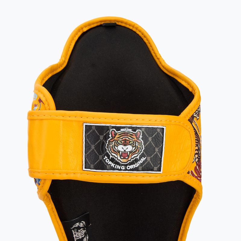 Захист на гомілки та стопи Top King Wild Tiger King yellow 7