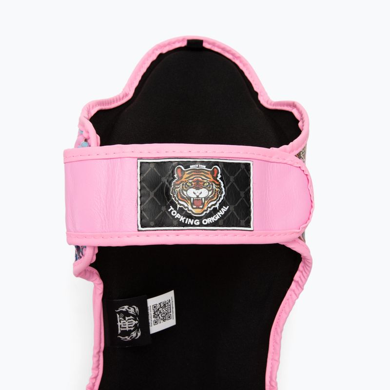 Захист для гомілок та стоп Top King Wild Tiger King pink 4