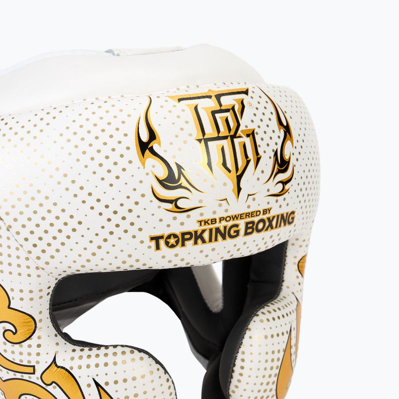 Шолом боксерський Top King Kanok white 4