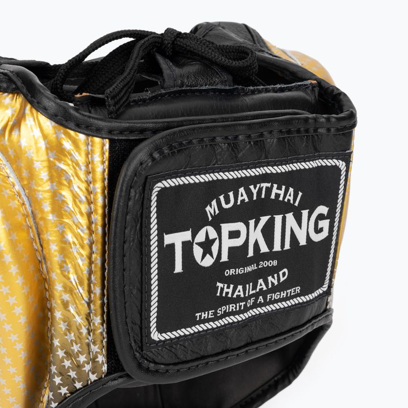 Золотий боксерський шолом Top King Super Star 5