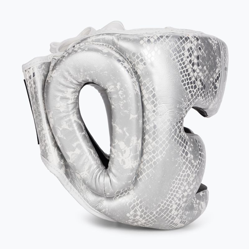 Шолом боксерський Top King Super Star white/silver 2