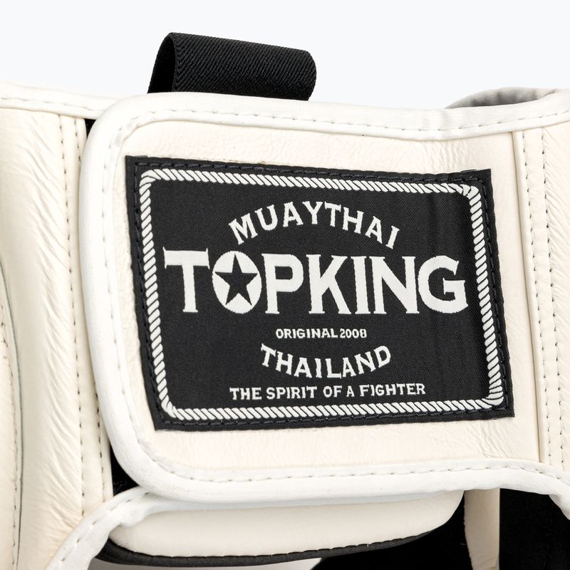 Шолом боксерський Top King Full Coverage white 4