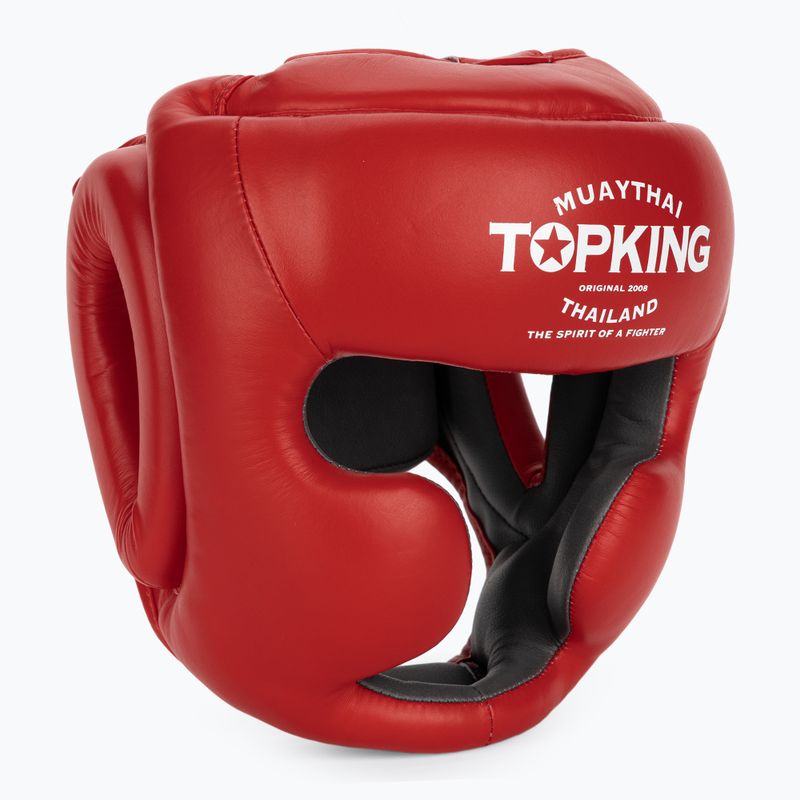 Шолом боксерський Top King Full Coverage red