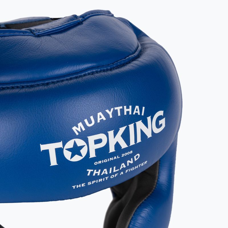 Шолом боксерський Top King Full Coverage blue 4