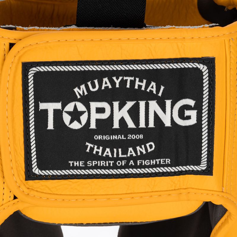 Шолом боксерський Top King Full Coverage yellow 4