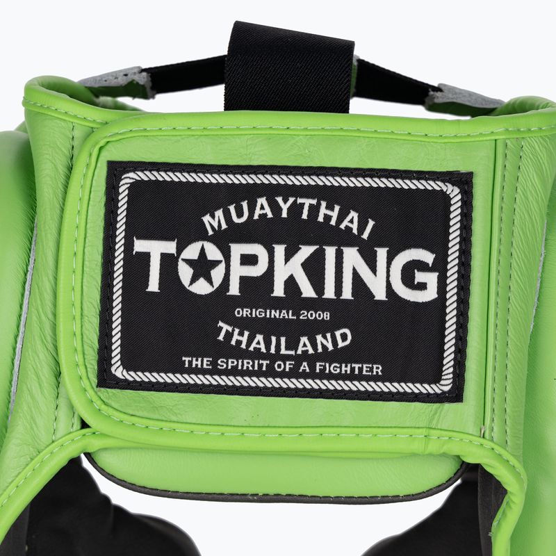 Шолом боксерський Top King Full Coverage green 5
