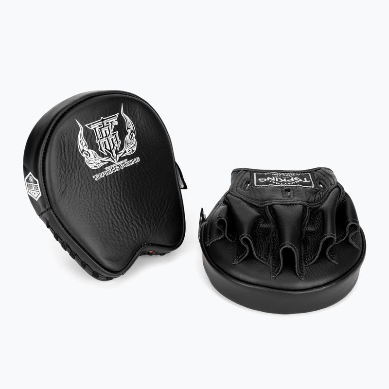 Тренувальні диски Top King Focus Mitts Professional чорні 2