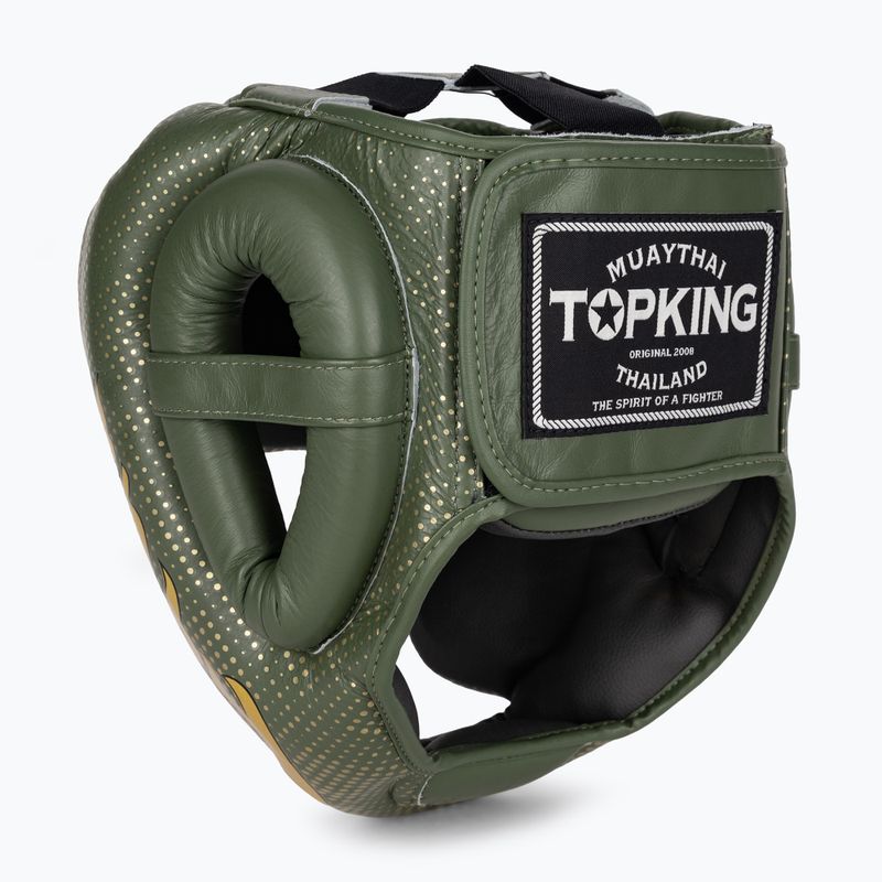 Шолом боксерський Top King Kanok khaki 3