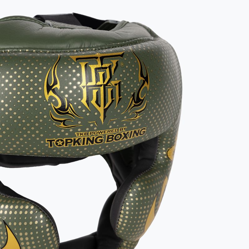Шолом боксерський Top King Kanok khaki 4