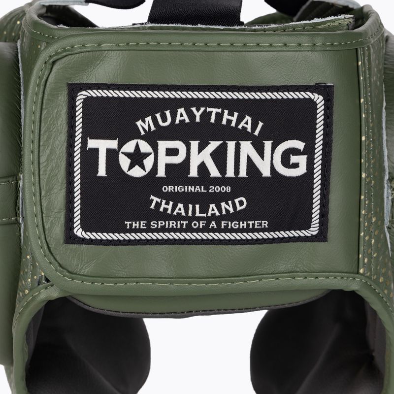 Шолом боксерський Top King Kanok khaki 5