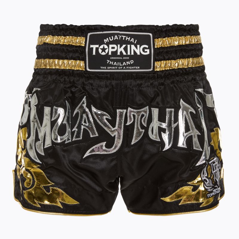 Шорти для тренувань Top King Kickboxing 070 black/ gold