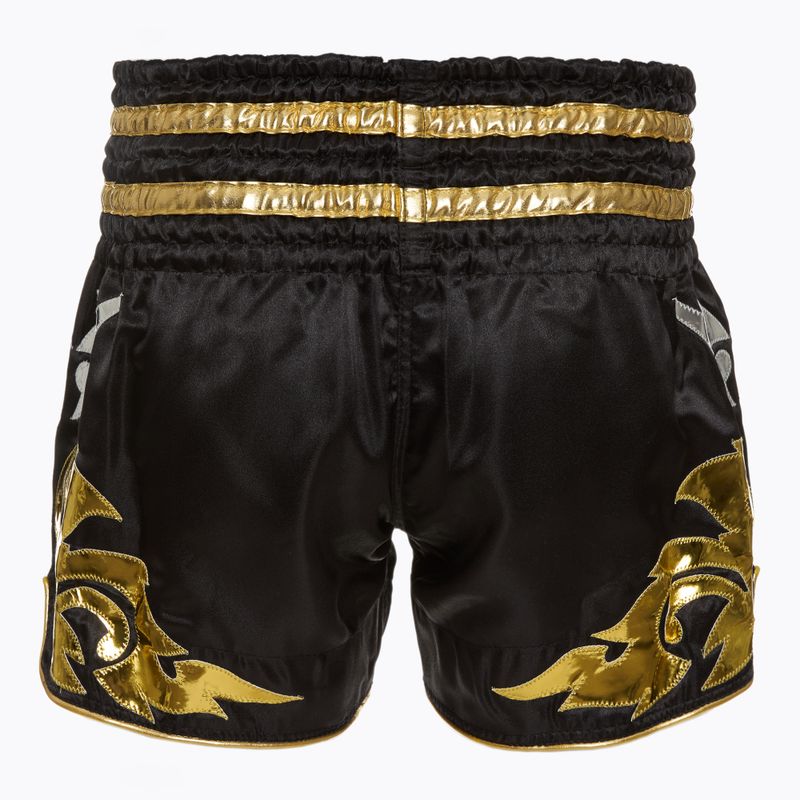 Шорти для тренувань Top King Kickboxing 070 black/ gold 2