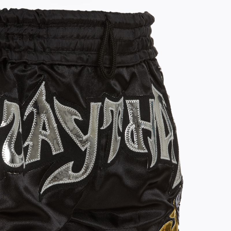 Шорти для тренувань Top King Kickboxing 070 black/ gold 4