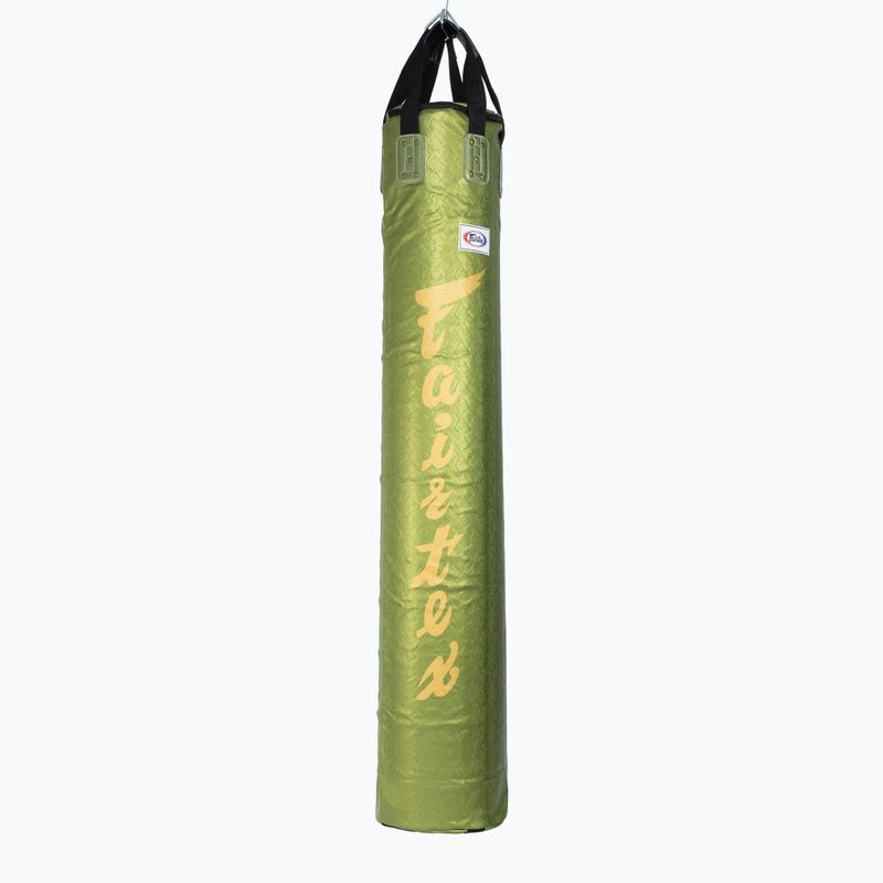 Боксерський мішок Fairtex 6FT Muaythai Banana Bag "Python Print" Collection - зелений без наповнення