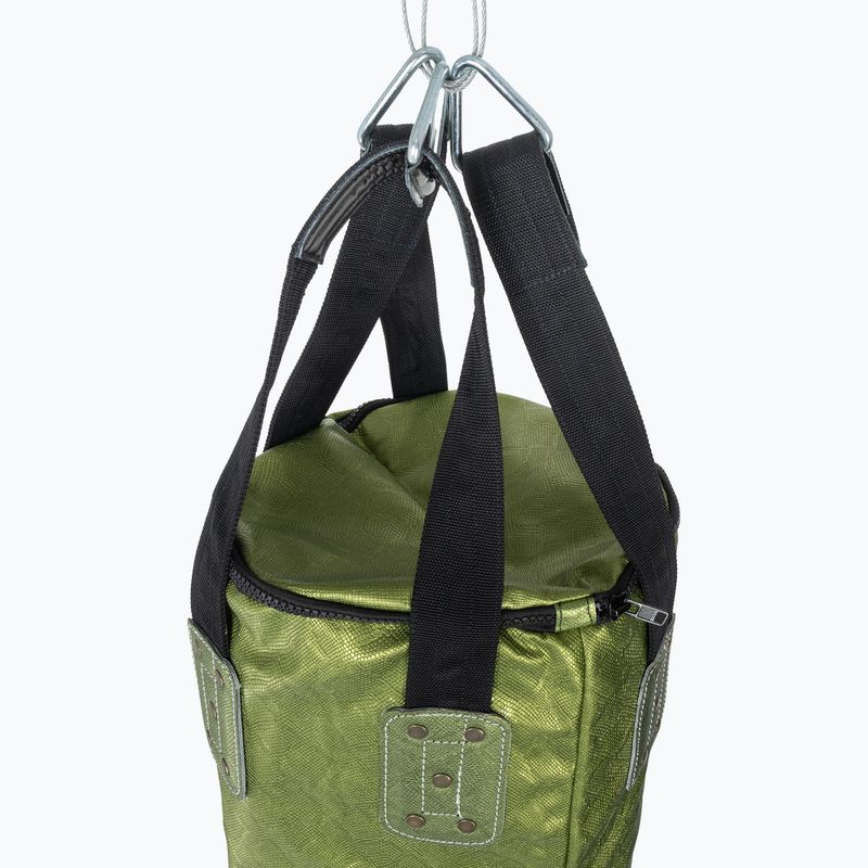Боксерський мішок Fairtex 6FT Muaythai Banana Bag "Python Print" Collection - зелений без наповнення 2