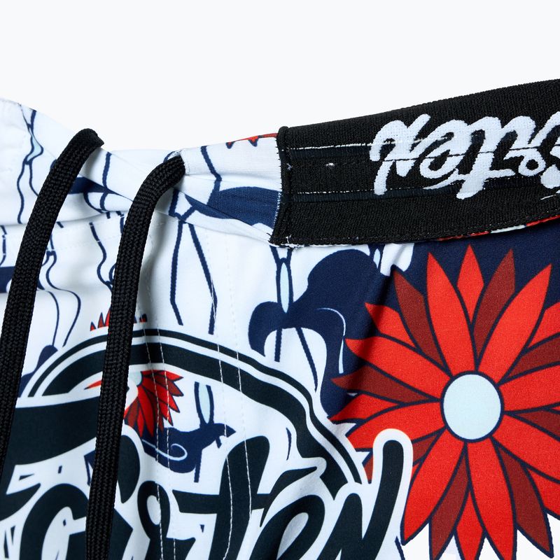 Кольорові тренувальні шорти Fairtex MMA Fightshort Deep Passion 5