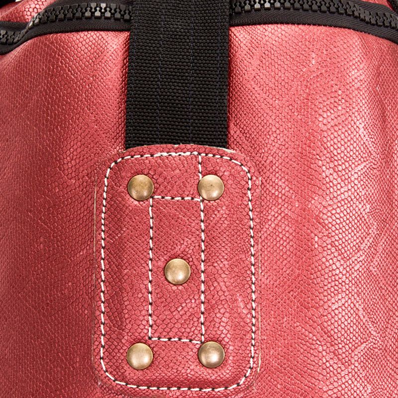 Worek bokserski Fairtex 6FT Muaythai Banana Bag “Python Print” Collection - wypełniony red 4