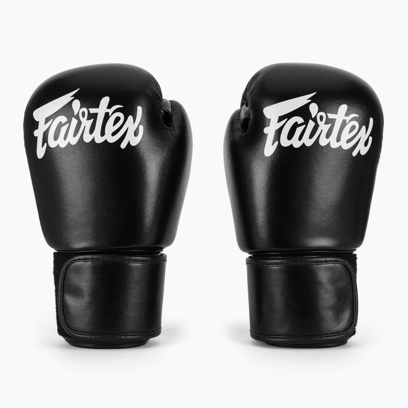 Боксерські рукавички для любителів Fairtex чорні 2