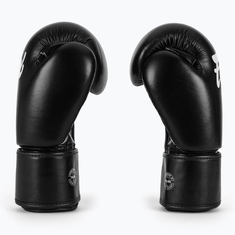 Боксерські рукавички для любителів Fairtex чорні 4