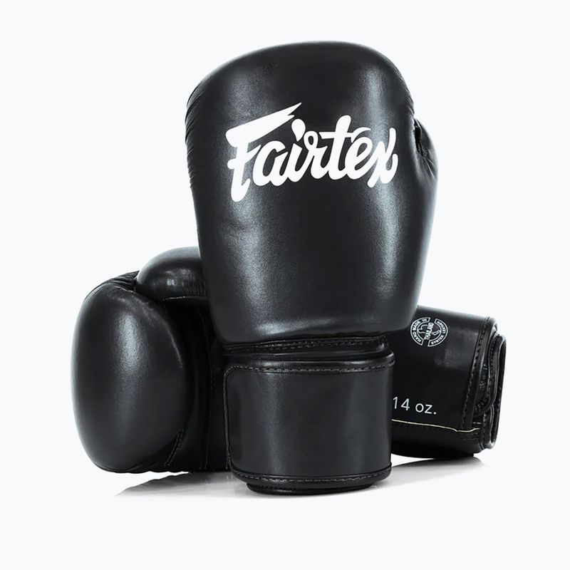 Боксерські рукавички для любителів Fairtex чорні 4
