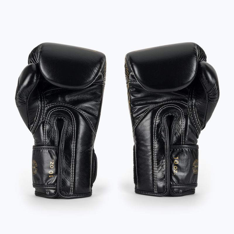 Fairtex Glory Kickboxing Competition Тренувальні боксерські рукавички чорні/золоті 3