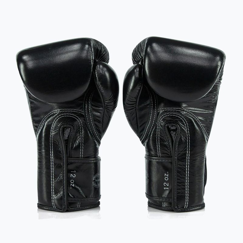 Fairtex Glory Kickboxing Competition Тренувальні боксерські рукавички чорні/золоті 2