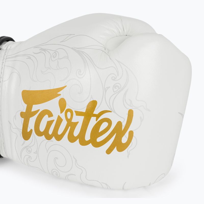 Fairtex Glory Kickboxing Competition Тренувальні боксерські рукавички білі 5