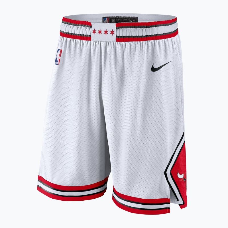 Шорти баскетбольні чоловічі Nike Chicago Bulls Association Edition white/university red/black