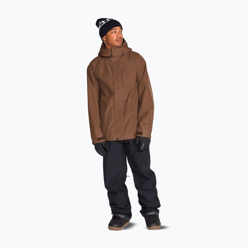 Куртка для сноуборда чоловіча Volcom Dua Insulated Gore-Tex Jacket desert taupe 2