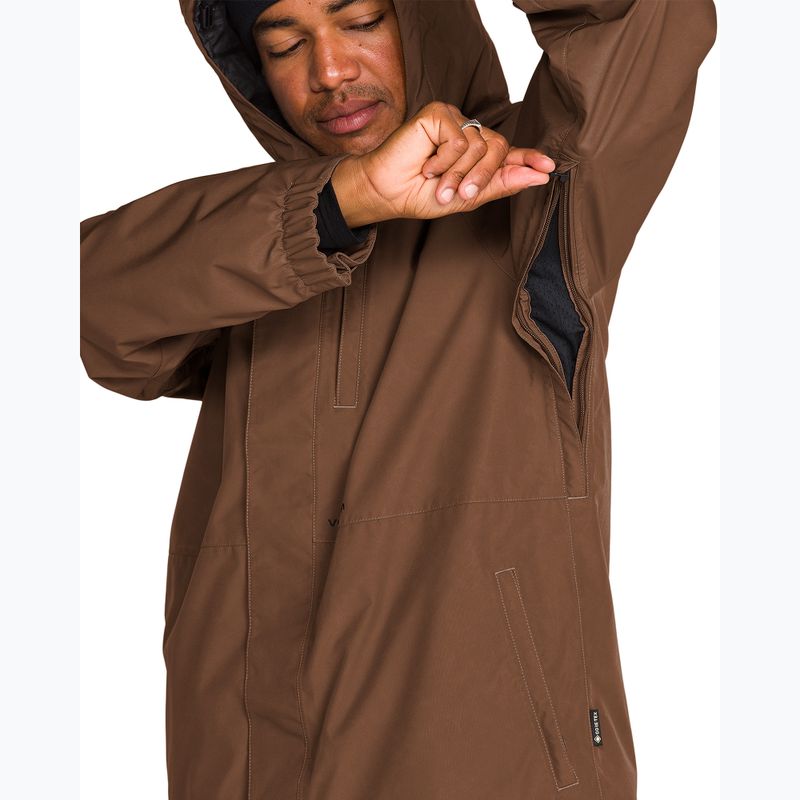 Куртка для сноуборда чоловіча Volcom Dua Insulated Gore-Tex Jacket desert taupe 5