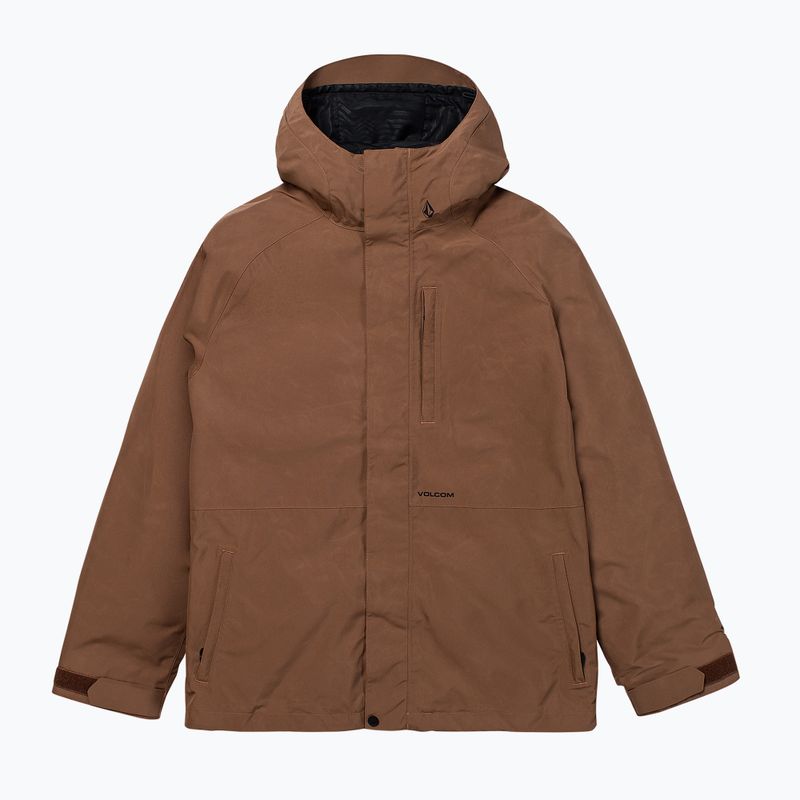 Куртка для сноуборда чоловіча Volcom Dua Insulated Gore-Tex Jacket desert taupe 9