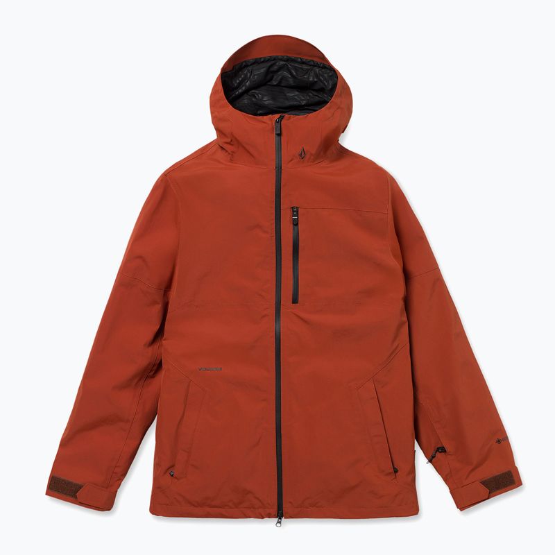 Куртка для сноуборда чоловіча Volcom L Gore-Tex Jacket burnt orange 9