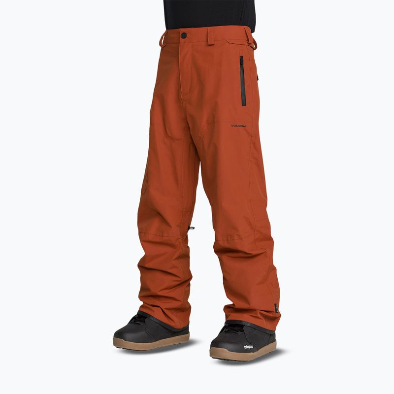 Штани для сноуборду чоловічі Volcom L Gore-Tex Pant Burnt Orange 4