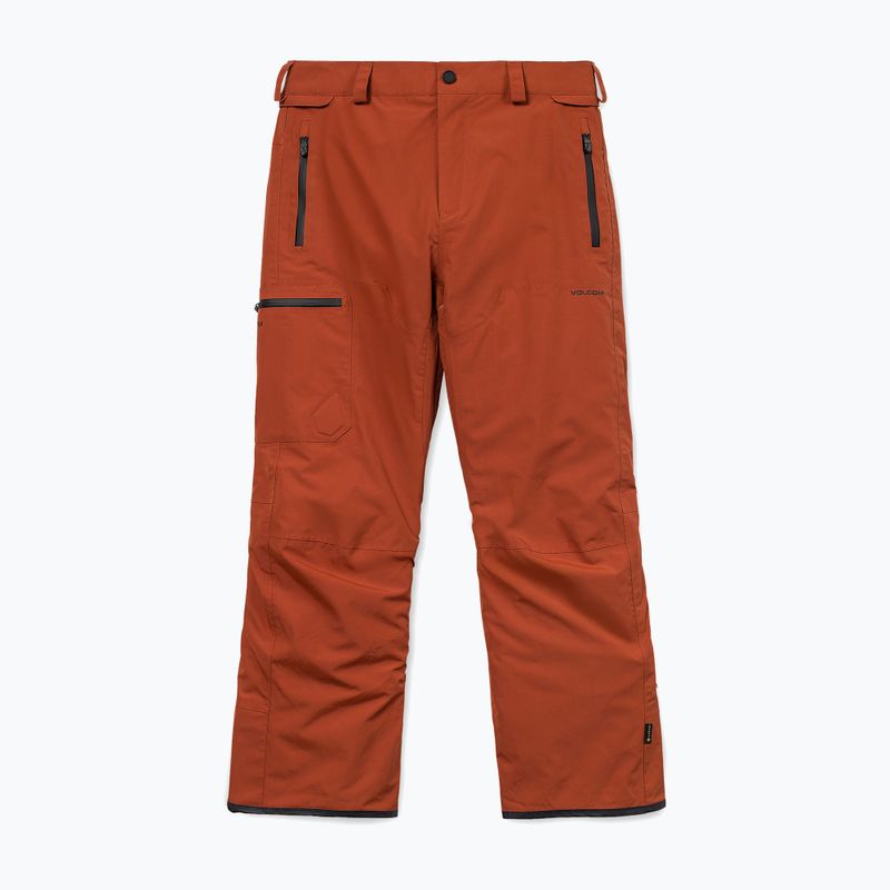 Штани для сноуборду чоловічі Volcom L Gore-Tex Pant Burnt Orange 10