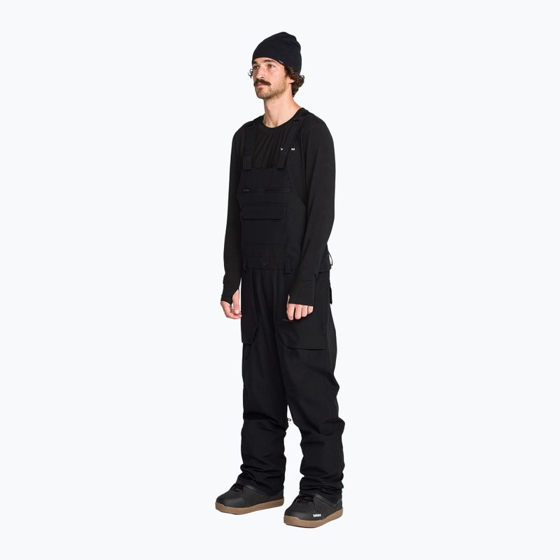 Штани для сноуборду чоловічі Volcom Roan Bib Overall 2026 black