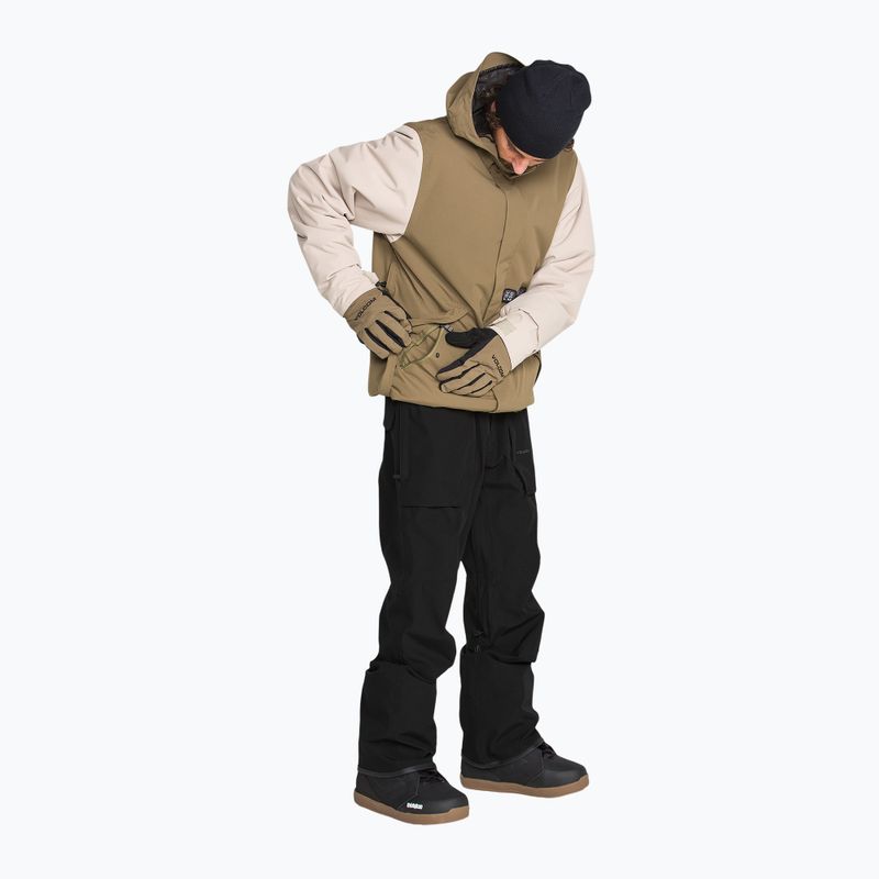 Штани для сноуборду чоловічі Volcom Roan Bib Overall 2026 black 4