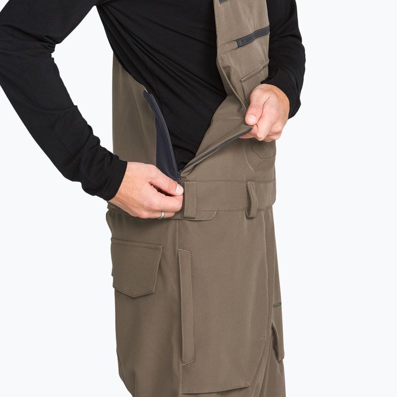 Штани для сноуборду чоловічі Volcom Roan Bib Overall teak 6