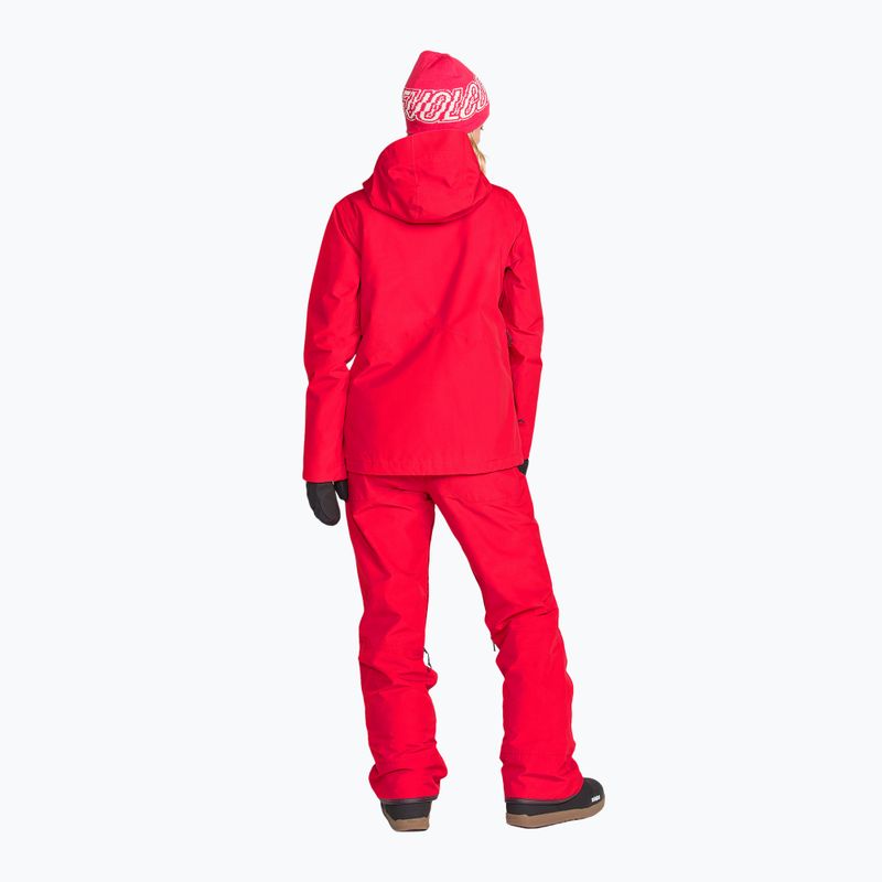 Штани для сноуборду жіночі Volcom Kanyon Insulated Gore Pant bright cherry 3