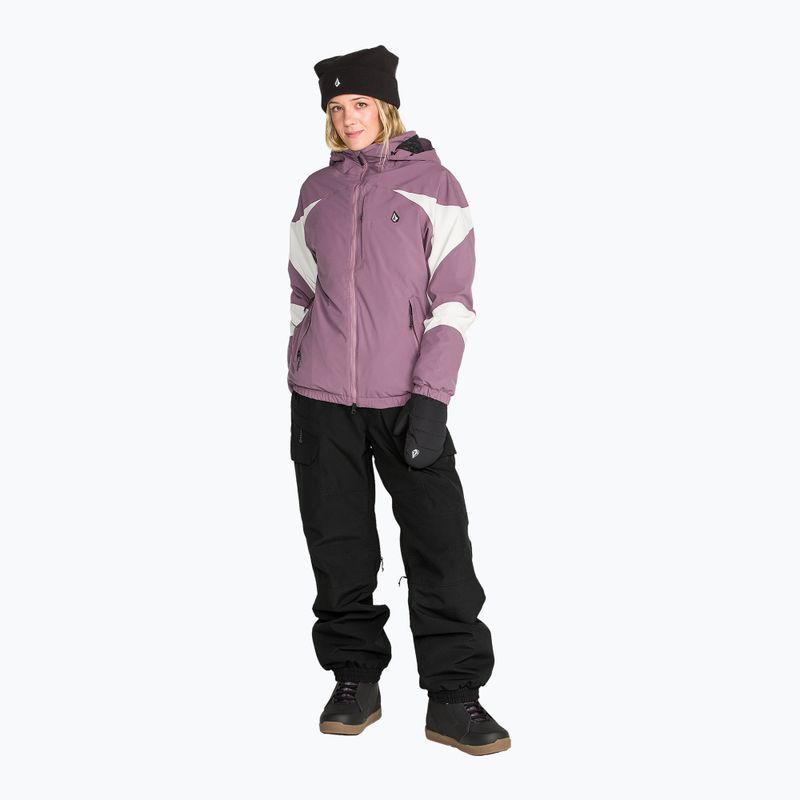 Штани для сноуборду жіночі Volcom Crestron 3D Stretch Bib Overall black 4